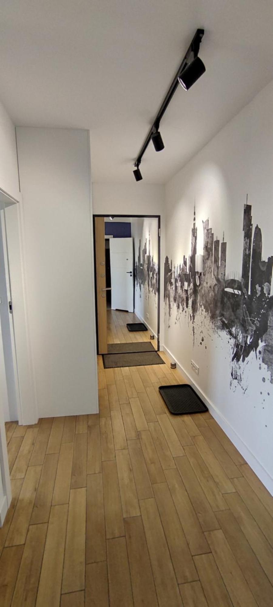 Wola Blue Modern Apartment Varsóvia Exterior foto